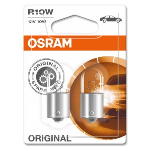 Automobilinės lemputės R10W 10W BA15S Osram Original 2 vnt.