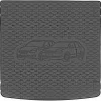 Guminis bagažinės kilimėlis Audi A4 B7 (2004-2008) Universalas Rigum