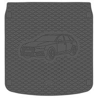 Guminis bagažinės kilimėlis Audi A4 B9 (2015➝) Universalas Rigum