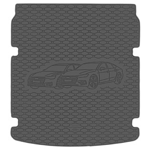 Guminis bagažinės kilimėlis Audi A6 C8 (2018➝) Sedanas Rigum