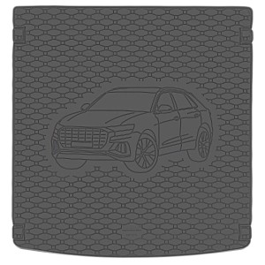 Guminis bagažinės kilimėlis Audi Q8 (2018➝) Rigum