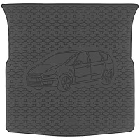 Guminis bagažinės kilimėlis Ford S-Max I (2006-2015) 5 vietų Rigum