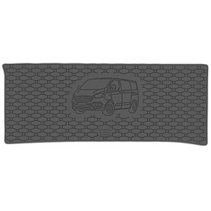 Guminis bagažinės kilimėlis Ford Transit / Tourneo Custom (2018➝) Facelift 8 / 9 vietų Rigum