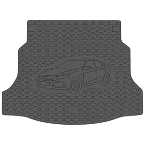Guminis bagažinės kilimėlis Honda Civic X (2017➝) Hatchback Rigum