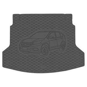 Guminis bagažinės kilimėlis Honda CR-V IV (2012-2016) Rigum
