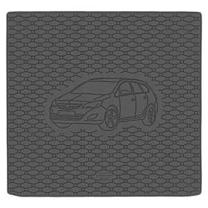 Guminis bagažinės kilimėlis Opel Astra J (2009-2015) Universalas Rigum