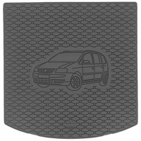 Guminis bagažinės kilimėlis Volkswagen Touran I (2003-2015) apatinis Rigum