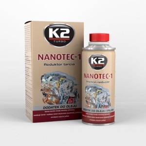 K2 Nanotec-1 sintetinis tepalo priedas mažinantis trintį 250ml