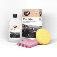 K2 Omega automobilio interjero salono panelės valiklis rinkinys 500ml