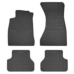Modeliniai guminiai kilimėliai Audi A4 B9 (2015➝) Frogum juodi