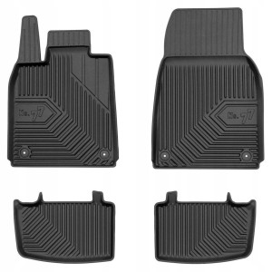 Modeliniai guminiai kilimėliai Audi e-tron GT (2021➝) paaukštintais kraštais