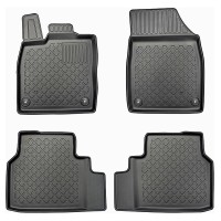 Modeliniai guminiai kilimėliai Audi Q4 e-tron (2021➝) su borteliais