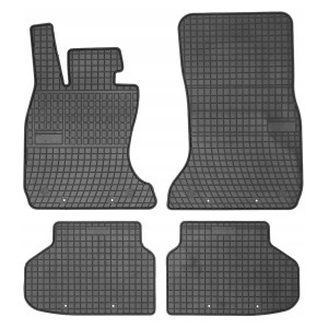 Modeliniai guminiai kilimėliai BMW 7 serija F01 (2008-2015) Frogum juodi
