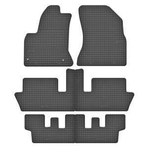 Modeliniai guminiai kilimėliai Citroen C4 Grand Picasso I (2006-2013) 7 vietų priekiniai ir galiniai