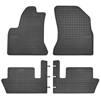 Modeliniai guminiai kilimėliai Citroen C4 Picasso I (2006-2013) Frogum juodi