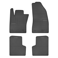 Modeliniai guminiai kilimėliai Fiat 500X (2014➝) Frogum juodi