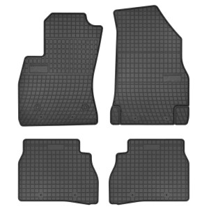 Modeliniai guminiai kilimėliai Fiat Doblo II (2010➝) Frogum juodi