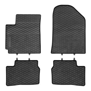 Modeliniai guminiai kilimėliai Kia Picanto II (2011-2017) juodi