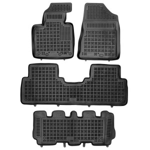 Modeliniai guminiai kilimėliai Kia Sorento III (2015-2020) 7 vietų