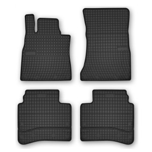 Modeliniai guminiai kilimėliai Mercedes S-klasė W222 (2013➝) Frogum juodi