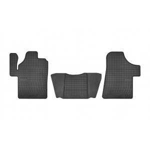 Modeliniai guminiai kilimėliai Mercedes Vito W639 (2003-2014) priekiniai Frogum juodi