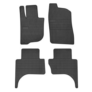 Modeliniai guminiai kilimėliai Mitsubishi L200 V (2015➝) Frogum juodi