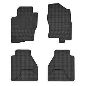 Modeliniai guminiai kilimėliai Nissan Navara D40 Facelift (2010-2015) Frogum juodi