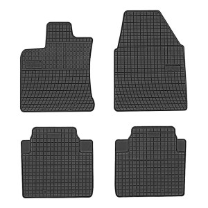 Modeliniai guminiai kilimėliai Nissan Qashqai+2 NJ10 (2008-2013) Frogum juodi