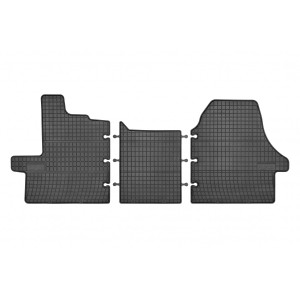 Modeliniai guminiai kilimėliai Peugeot Boxer II (2006➝) priekiniai Frogum juodi