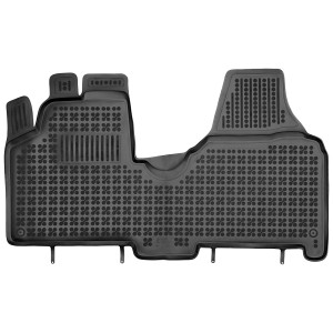Modeliniai guminiai kilimėliai Peugeot Expert II (2007-2016) medžiaginėms kabinos grindims