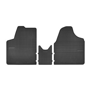 Modeliniai guminiai kilimėliai Peugeot Expert II (2007-2016) priekiniai Frogum juodi