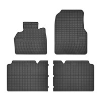 Modeliniai guminiai kilimėliai Renault Espace IV (2002-2015) Frogum juodi