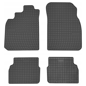 Modeliniai guminiai kilimėliai Saab 9-3 II (2002-2014) Frogum juodi
