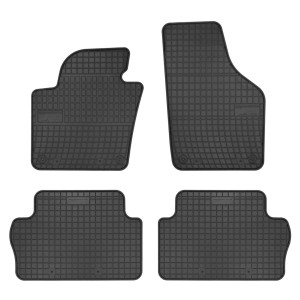 Modeliniai guminiai kilimėliai Seat Alhambra II (2010➝) 5 vietų Frogum juodi