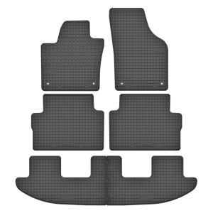 Modeliniai guminiai kilimėliai Seat Alhambra II (2010➝) 7 vietų priekiniai ir galiniai