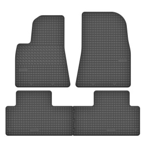Modeliniai guminiai kilimėliai Tesla Model 3 (2017➝) priekiniai ir galiniai