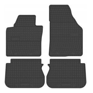 Modeliniai guminiai kilimėliai Volkswagen Caddy III 2K (2003-2015) 5 vietų Frogum juodi