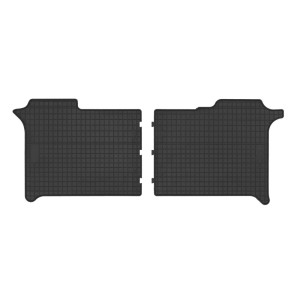 Modeliniai guminiai kilimėliai Volkswagen Crafter II (2017➝) 2 eilė Frogum juodi