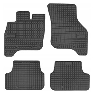 Modeliniai guminiai kilimėliai Volkswagen e-Golf (2012-2020) Frogum juodi