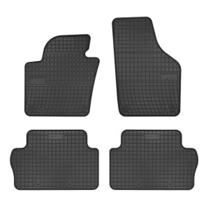 Modeliniai guminiai kilimėliai Volkswagen Sharan II (2010➝) 5 vietų Frogum juodi