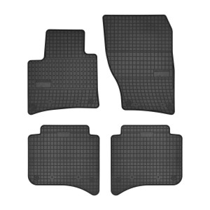 Modeliniai guminiai kilimėliai Volkswagen Touareg II (2010-2018) Frogum juodi