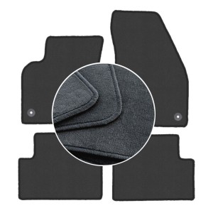 Modeliniai medžiaginiai kilimėliai Audi Q3 (2018➝) Premium