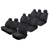 Modeliniai sėdynių užvalkalai Citroen Spacetourer (2016➝) 9 vietų medžiaginiai 3 eilėje sėdynės 2+1