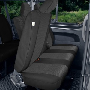 Modeliniai sėdynių užvalkalai Opel Vivaro B (2014-2019) atlenkiama trivietė galinė sėdynė medžiaginiai