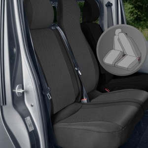 Modeliniai sėdynių užvalkalai Opel Vivaro B (2014-2019) dvivietė atlenkiama keleivio sėdynė medžiaginiai