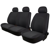 Modeliniai sėdynių užvalkalai Toyota Proace I (2013-2016) 3 vietų medžiaginiai