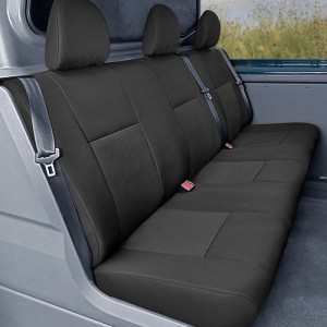 Modeliniai sėdynių užvalkalai Volkswagen Crafter II (2017➝) 3 vietų galiniai vientisi medžiaginiai