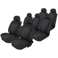 Modeliniai sėdynių užvalkalai Volkswagen Touran I (2003-2015) 7 vietų medžiaginiai