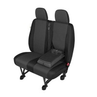 Sėdynių užvalkalai Citroen Jumper II (2006➝) dvivietė keleivio sėdynė su staliuku medžiaginiai Premium