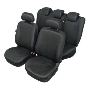 Sėdynių užvalkalai Nissan Micra K13 Facelift (2013-2017) komplektas eko oda